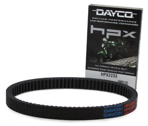 Dayco HPX2233 PRODUCTS ATV/Outdoor Activity Belt, Black