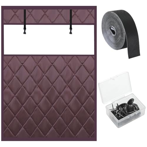 Window Insulation kit for Winter, Visible Thermal Insulated Window Cover,