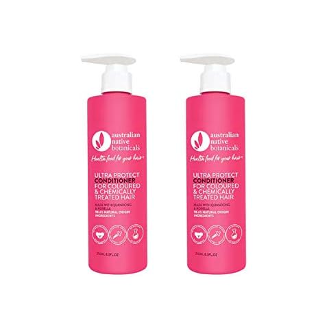 Australian Native Botanicals Ultra Protect Conditioner, With Quandong & Rosella, Suitable For Coloured or Chemically-Treated Hair - 2 x 250ml Cover