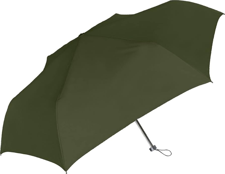 Amazon｜中谷 紳士折傘 カーキ 無地 【423-006】 手開き式 55cm