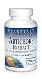 Planetary Herbals Artichoke Extract Tablets, 500 mg, 120 Count