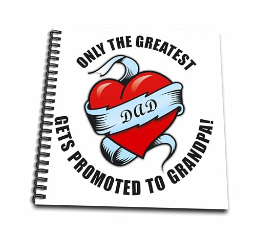 Dessin livre Only The Greatest Dad pour grand-père, un cadeau de 3drose multicolore