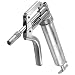 Carbyne Heavy Duty Professional Quality Mini Pistol Grease Gun, 3000 PSI. Includes Both 12 inch Flex Hose and 4 inch Rigid Extension