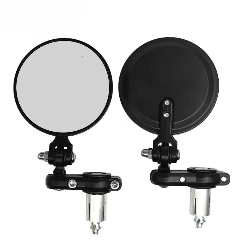 Espejos moto plegables de 22 mm para rutas urbanas y motos estilo retro