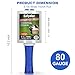 Ealyder Tape 2-Pack Industrial Mini Stretch Wrap Film 80 Gauge 5.1