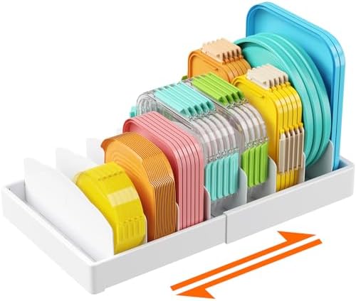 Lifewit Organizador Tapas para Loncheras Expandible 25-44 cm, Sal...