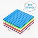 Smarpau Lined Transparent Sticky Notes, 400 Sheets 8 Pads 3