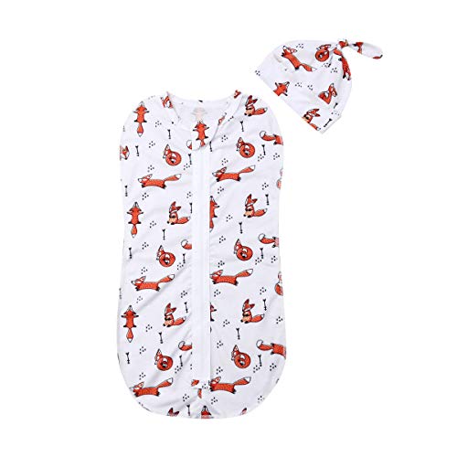 HodJIU Newborn Infant Baby Girls Boys Sleeping Bags Cartoon 