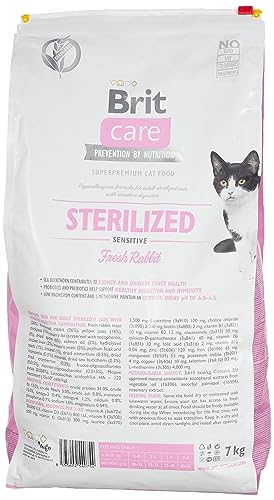 Brit Care, Nassfutter für Katzen, Sterilized Sensitive, 7 kg, GF