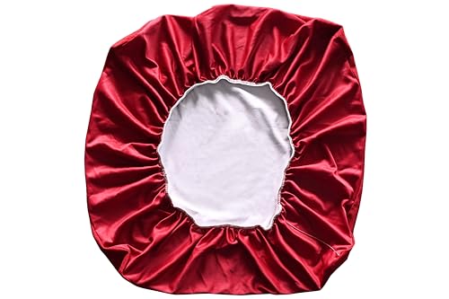 Image of The Sleep Protector Cotton Waterproof Mattress Protector-Breathable, Ultra-Soft, Allergy-Proof, Noiseless, Elastic Fitted, Machine Washable Bed Cover-Maroon King 78 x 72