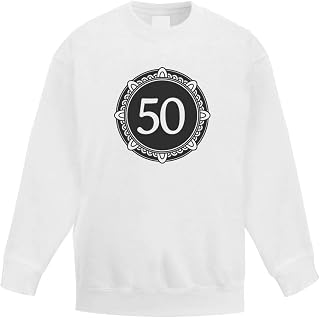 Azeeda 'Gold Wedding Anniversary' Kid's Sweatshirt/Jumper (12-13 Years) (KW00071051)