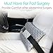 Hysterectomy Pillow with Pocket for Hot Cold Pack, After Surgery Hysterectomy Recovery Must Haves Car Seatbelt Pillows Gifts Abdominal Tummy Tuck Belly Cushion Minky Dot Light Gray