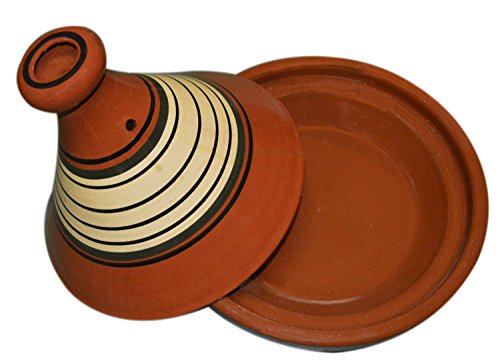 Moroccan Cooking Tagine Handmade Lead Free Safe Medium 10 Inches Across Traditional #TOP1
