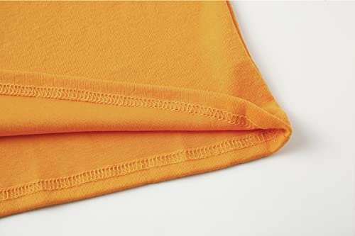 Jonivey Mens Basic Turtleneck Long Sleeve T-Shirt Sweatshirt Cozy Pullover Tops (Yellow,Xl) #TOP4