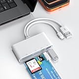 【2026新型】5in1 icカードリーダー マイナンバーカード対応 USB-A＆タイプC SDカードリーダー SD+TF+スマートカードスロット+USB OTG+USB-Cポート搭載 国税電子申告 納税システム e-Tax対応 CAC Reader iPhone16 15/iPad/MacBook/Windows11/10/8/7/XP 対応