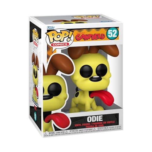 Funko Pop! Comics: Garfield – Odie - Garfield Characters - Figura de Vinilo Coleccionable - Idea de Regalo - Mercancia Oficial - Juguetes para Niños y Adultos - Cartoon Fans