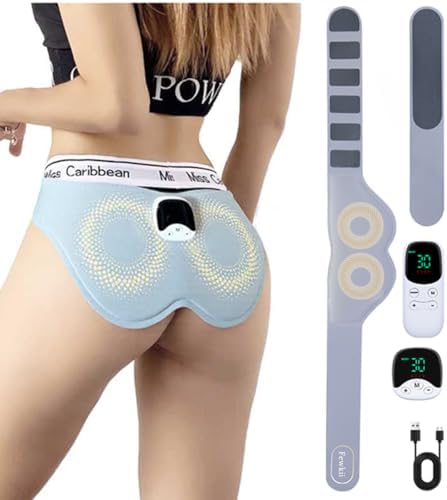 Smart Hip Trainer Butt Lifting Belt, Portable Wearable Buttocks Massager with 10 Modes 30 Intensities for Glute Shaping Workout image 5