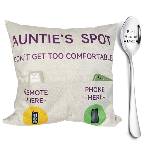 Auntie’s Spot Throw Pillow Cover Set