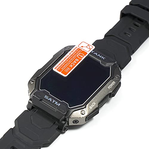 2-Pack Screen Protector, Compatible With Kospet Tank M1 Smartwatch Smart Watch Tpu Film Protectors Stickertempered Glass #TOP1