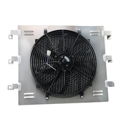 Hatotaiisa Aluminum Shroud Fan Relay compatible with Chevy Apache GMC Truck Pickup L6 V8 1955 1956 1957 1958 1959