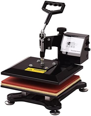 WALNUTA 10x12 Inch Digital Heat Press Thermal Transfer Machine for T-Shirt Clothes Phone Case Bag DIY Swing Away Combo