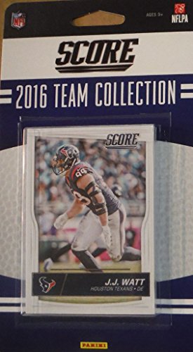 Houston Texans 2016 Score EXCLUSIVE Factory Sealed Team Set with JJ Watt, DeAndre Hopkins and a Will Fuller Rookie Card Plus
