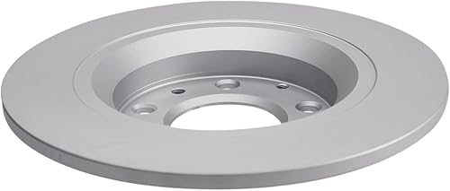 Miniatura 5 de TRQ Pastilla de freno de cerámica trasera y kit de rotor recubierto con fluidos compatibles con Fusion Milan Mazda6