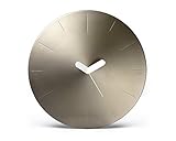 Horloge murale Lexon Conic Horloge Murale Aluminium, Or Doux, 25.4 x 6 cm