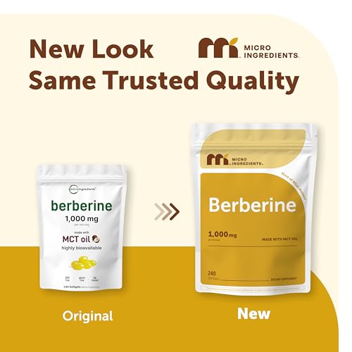 Micro Ingredients Berberine with MCT Oil