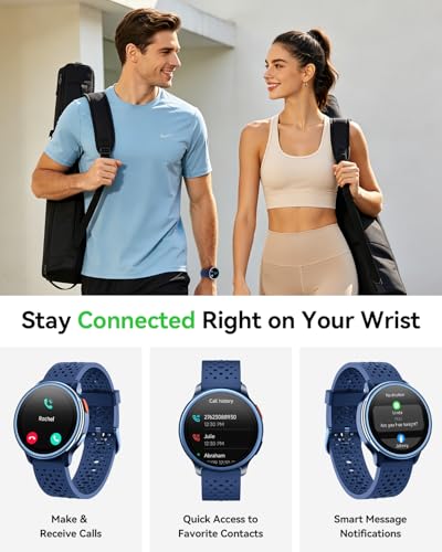 Quican Smart Watches for Women & Men, Compatible with iPhone & Android - image 3