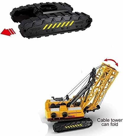 Image of Barodian's Big Size Bulldozer Truck Toy - Yellow, Flashing Lights & Sounds, Plastic Construction Vehicle for Kids|