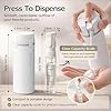 4 in 1 Travel Dispenser, 4 Pack 30ML Travel Bottles for Toiletries, Leak Proof Travel Size Containers, Portable for Shampoo Lotion Conditioner Cream (White) #1