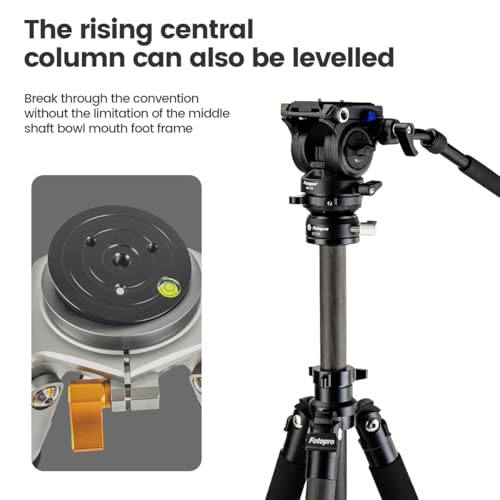 Image of Fotopro 60mm Tripod Leveling Bowl Base, ±15 Quick Adjustment, 10kg Load