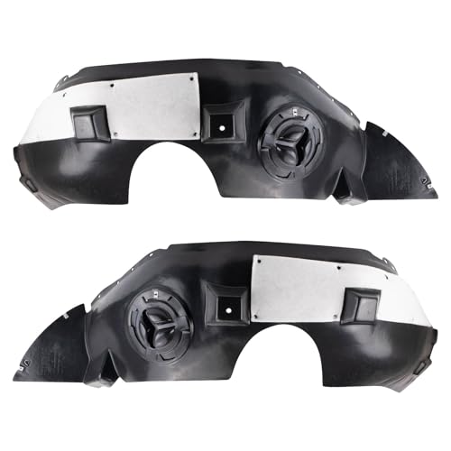 Image of TRQ Inner Fender Liner Set Compatible with 2010-2013 GMC Terrain GM1248224 GM1249224