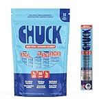 CHUCK's Grass-Fed Beef Sticks - Kid Friendly - Tender & Not Greasy - 7g Lean Meat Protein, Keto Paleo, Gluten-Free, Low Sugar, Canadian Made, Non-GMO - 10 Pack