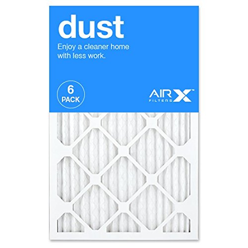 AIRx DUST 16x25x1 MERV 8 Pleated Air Filter - Made in the USA