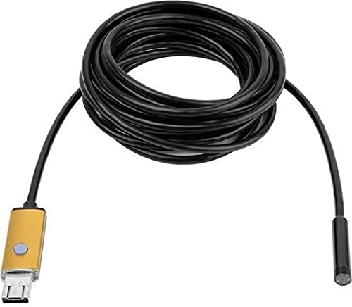 MatLogix Waterproof Endoscope Mini HD Snake Tube 5.5 Mm Lens USB Inspection 6 LED Borescope Security Camera with 10m Wire for Android Phone PC and Notebook (Black)-image-6