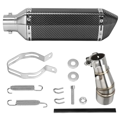 WATERWICH Motorcycle Muffler Kawasaki Ninja 250 Ninja 300