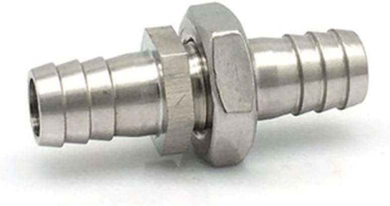 304 Bulkhead Fitting Coupler Adapter - 4mm 19mm Sizes Available