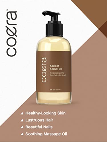 Apricot Kernel Oil | 8 Fl Oz | Moisturizing Oil For Face, Hair, Skin, & Nails | Free Of Parabens, Sls, & Fragrances #TOP2