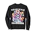 Skeleton My Kids Laugh Because They Think I'm Crazy I Laugh Sweatshirt