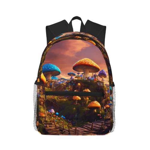 Sac à dos léger champignon magique confortable pour soulager le dos