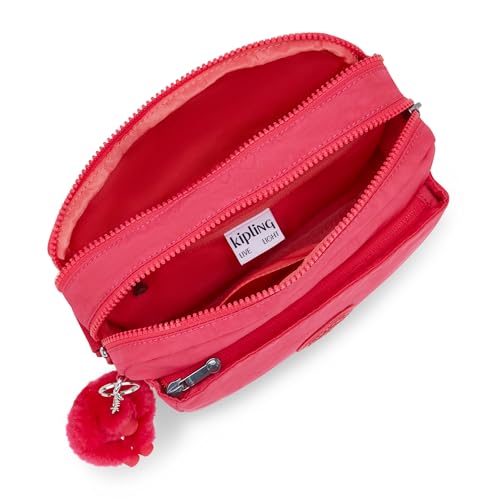 Image of Kipling Women's Abanu Medium Crossbody Bag, Lightweight, Adjustable Waist Pack with Multi-Compartment Zip Pockets