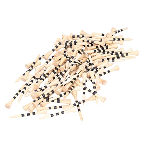 WNSC Bambus Golfs Tee, festes Golfball Tee Tragbar Stark Langlebig für Outdoor für Herren für Court für Damen Cover