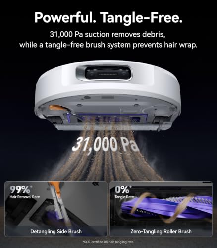 Image of NARWAL Flow 2 Robot Vacuum and Mop Combo, 31000Pa, FlowWash Mop, White
