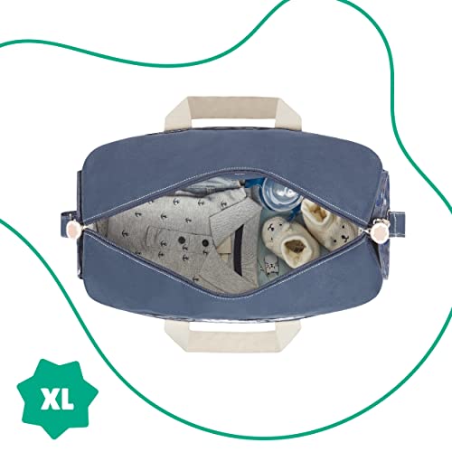 Badabulle Oasis Bowling baby changing bag with changing mat, pram clips, large capacity - Image 3