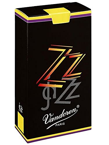 Vandoren: ZZ Alto Saxophone Reed 2.5 (Box of 10). For Sassofono Contralto
