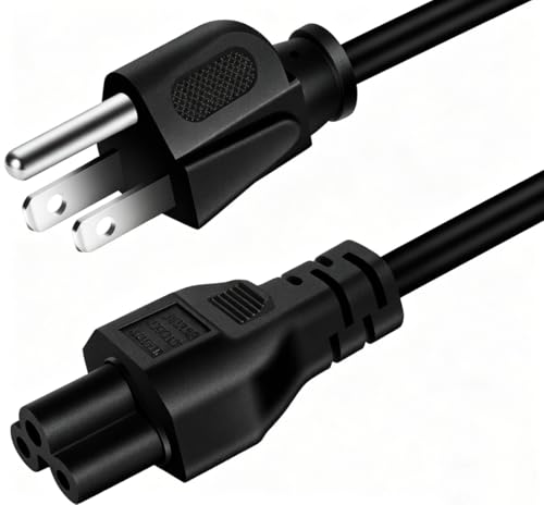Wolkmot 3 Prong AC Power Cord for DaranEner Daran NEOK 600W Portable Power Station 288Wh LiFePO4 Battery Charging Cable Charger 100-240V