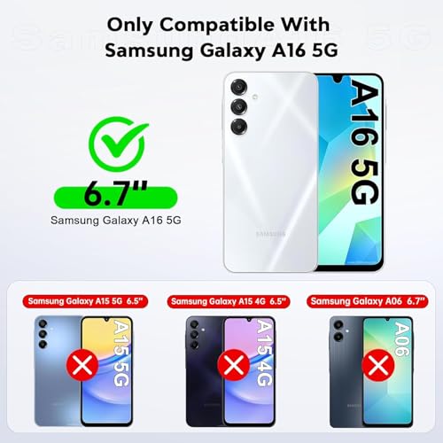 Coque Samsung Galaxy A16 MagSafe verte avec protège-écran mat - 2