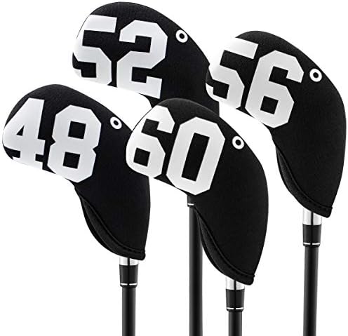 Golf Iron Covers,Golf Iron Head Covers with Colorful Number Neoprene Golf Iron Covers Set,Golf Club Head Covers for Iron Set Fit All Brands Golf Iron Headcovers 4/10pcs